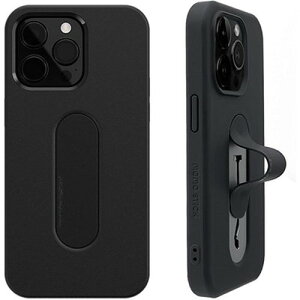 momo stick �����X�e�B�b�N Mag Grip �t���b�g�P�[�X for iPhone 15 Pro Max �u���b�N MMS25321i15PM iPhone(����s��)�y���[���֔z���z�y���������z