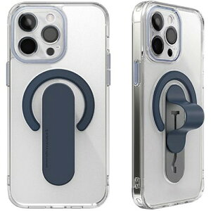 momo stick �����X�e�B�b�N Mag Grip �����Y�K�[�h��̌^�N���A�P�[�X for iPhone 15 Pro Max �l�C�r�[ MMS25328i15PM iPhone(����s��)�y���[���֔z���z�y���������z