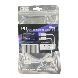 y5Zbgz fCgbp[ PDΉ }[dʐM Type-C USBP[u 1m ő60WΉ LBR-PD60W10X5 gѓdb PHS(s)
