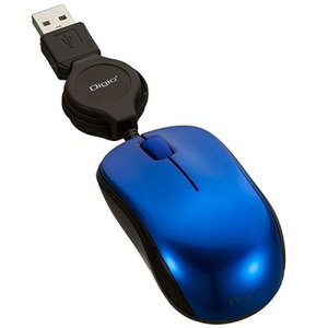 Digio �f�W�I ������mini ���^�������L��3�{�^��BlueLED�}�E�X �u���[ MUS-UKT166BL �p�\�R�����Ӌ@��(����s��)