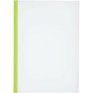 LIHIT LAB. リクエスト スライドバーファイル A4 S型 20枚収納 10冊パック ライトグリーン G1720-6-YG 雑貨(代引不可)【メール便配送】【送料無料】