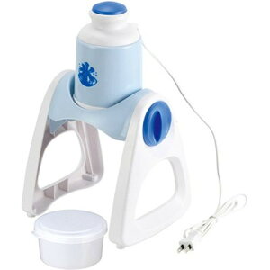 パール金属 おウチで簡単 2通り削れる電動かき氷器 ブルーハワイ D-6628 キッチン雑貨(代引不可)【送料無料】