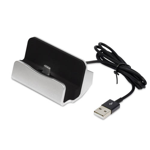 TypeCコネクタ搭載 販売期間 限定のお得なタイムセール 充電 同期対応USBクレードル スマートフォンスタンド for TypeC 携帯電話 スマートフォン スタンド CRADTC-SV 売り込み シルバー タブレット