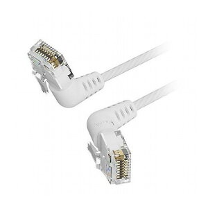 �y5�{�Z�b�g�z VENTION Cat.6a LAN�P�[�u�� UTP ���p�R�l�N�^ 360°�X�C���O�^�C�v �z���C�g 5m �z���C�g IB-0491X5(����s��)�y���������z