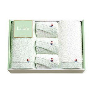 今治かのん タオルセット 【バスタオル×2・フェイスタオル×3】 FUJI-350001294【送料無料】