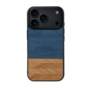 Man & Wood �V�R�؃P�[�X for iPhone 16 Pro Denim I28102i16PR(����s��)�y���������z