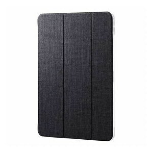 �G���R�� 13�C���`iPad Pro(M4) �t���b�v�P�[�X ���^�y�� �t�@�u���b�N �w�ʃN���A �u���b�N TB-A25PLWVCBK(����s��)�y���������z