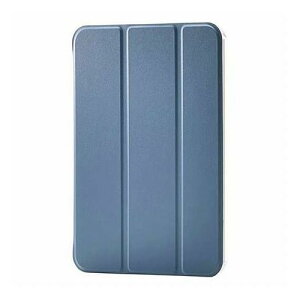 �G���R�� iPad mini(A17 Pro) �t���b�v�P�[�X ���^�y�� �w�ʃN���A 2�A���O�� �u���[�O���[ TB-A25SWVBG(����s��)�y���������z
