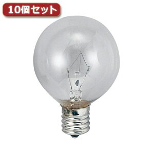 YAZAWA �x�r�[�{�[���� G50 E17 60W �N���A10�Z�b�g G501760CX10