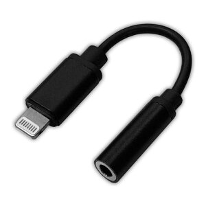 HIDISC nCfBXN svO I[fBI ϊ A_v^ Audio Adapter with Lightning 3.5mm ubN HD-LHAABK(s)y[֔zzyz