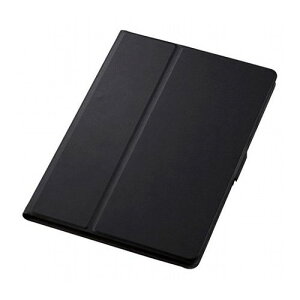 ELECOM �G���R�� iPad 10.2 2019�N���f��/�t���b�v�P�[�X/�\�t�g���U�[/�t���[�A���O��/�X���[�v�Ή�/�u���b�N TB-A19RWVFUBK(����s��)�y���[���֔z���z�y���������z