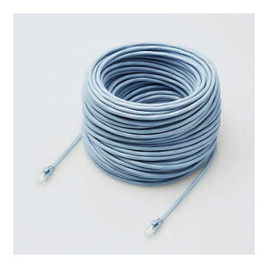 elecom GR LANP[u CAT6AΉ EU RoHSwߏ c܂h~Jo[ 60m P u[ LD-GPAT BU60 RS(s)yz
