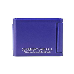 ケンコー・トキナー メモリーカードケースAS SD4 BU KEN704417(代引不可)