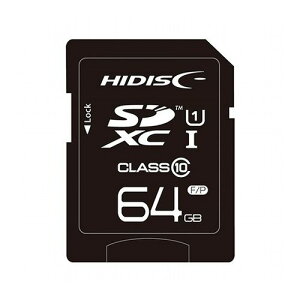 HIDISC SDXCJ[h 64GB CLASS10 UHS-1Ή HDSDX64GCL10UIJP3(s)y[֔zzyz