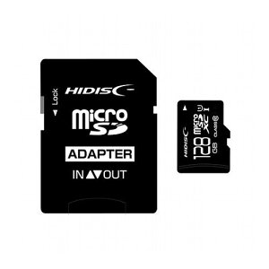 HIDISC microSDHCJ[h 128GB CLASS10 UHS-1Ή SDϊA_v^t HDMCSDX128GCL10UIJP3(s)y[֔zzyz