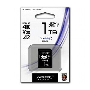 HIDISC SDXCJ[h 1TB CLASS10 UHS-I Speed class3Ή HDSDX1TCL10UIJP3(s)yz