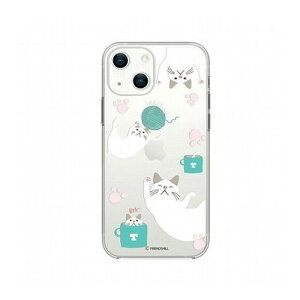 abbi FRIENDS �^�[�`�����\�t�g�N���A�P�[�X for iPhone 13 �V�� ABF21739i13(����s��)�y���[���֔z���z�y���������z