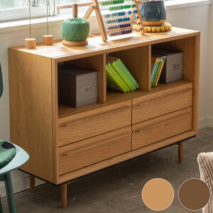 北欧風ローチェスト Timo ティモ 収納 ヴィンテージ 上質 洗練 木目 シンプル ナチュラル ブラウン おしゃれ インテリア シンプル(代引不可)【送料無料】