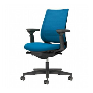 【メーカー直送】 コクヨ オフィスチェア 椅子 イス チェア ミトラ2 可動肘 ランバー付 ブラック ターコイズ C04-B132MW-BKT4T42 (代引不可)【送料無料】