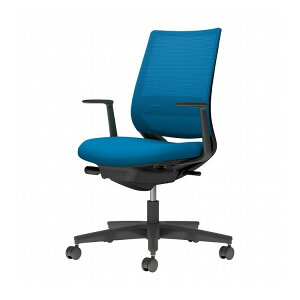 【メーカー直送】 コクヨ オフィスチェア 椅子 イス チェア ミトラ2 L型肘 ランバー付 ブラック ターコイズ C04-B192MU-BKT4T42 (代引不可)【送料無料】