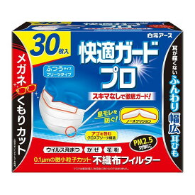 快適ガードプロ プリーツタイプ ふつう 30枚入【送料無料】