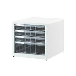 アバンテV2レターケース A4タテ 浅3+深1段 白 (代引不可)