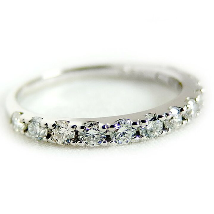 楽天市場】ダイヤモンド リング ハーフエタニティ 0.5ct 9.5号 