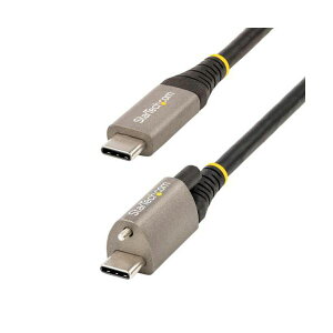 StarTech.com �g�b�v���b�N�t��USB-C�P�[�u�� 50cm 10Gbps�^USB 3.1�i3.2Gen1�j�^100W�i5A�jPD USB31CCTLKV50CM 1�{