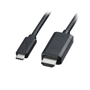 �T�����T�v���C TypeC-HDMI�ϊ��P�[�u�� 5m �u���b�N KC-ALCHD50K
