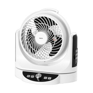 YAMAZENDC�T�[�L�����[�^�[ 23cm �㉺���E��U�� �z���C�g�u���b�N YAR-AD238�iWB�j 1��