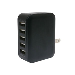 MCO USB-AC�A�_�v�^ 2.4A �����o�͐��� �u���b�N IPA-60U2�^BK