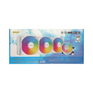�I�E���e�b�NARGB�Ή��ȈՐ���CPU�N�[���[ �z���C�g OWL-LCP360ARGB-WH 1��