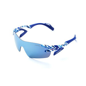 ノーズパッドレススポーツサングラス AirFly(エアフライ) AF-301 C-4 ブルーカモフラージュ ミラーレンズ ユニセックス 男女兼用 (代引不可)