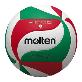【モルテン Molten】 バレーボール 【4号球】 人工皮革 吸汗性 V4M4000 〔運動 スポーツ用品〕 (代引不可)