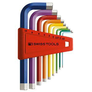 PB SWISS TOOLS 210H-10RB �z���_�[�t���C���{�[�����`�Z�b�g�i�p�b�N�i�V�j