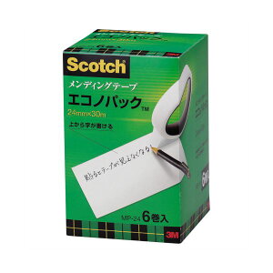 i܂Ƃ߁j 3M XRb` fBOe[v GRmpbN 努 24mm×30m  ƖppbN MP-24 1pbNi6j y×2Zbgz