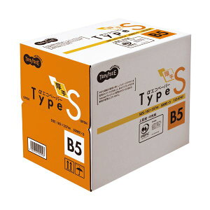 (まとめ)TANOSEE αエコペーパー タイプSB5 1箱(2500枚:500枚×5冊) 【×3セット】 (代引不可)
