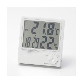 （まとめ）デジタル温湿度計【×2セット】 (代引不可)