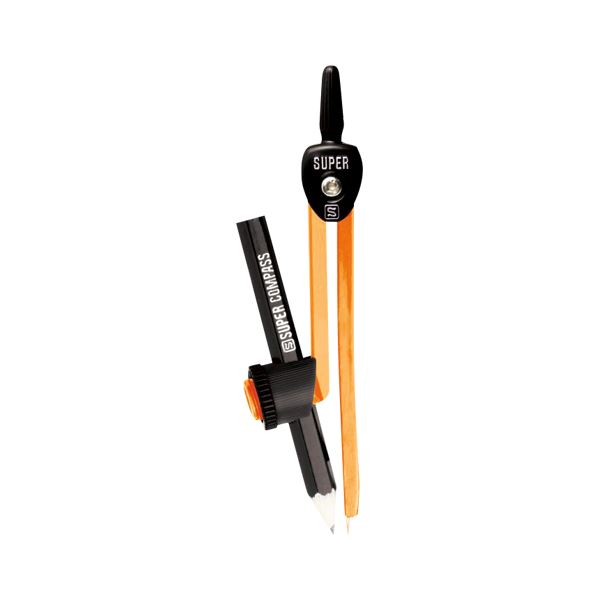 キレイにくっきり書きやすく 安全性にも配慮 まとめ 送料込 ソニック スーパーコンパス ×50セット 鉛筆用 オレンジ 超激安 いろは