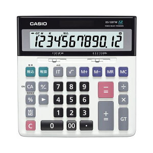 (�܂Ƃ߁j�J�V�I CASIO �r�W�l�X�d�� 12�� �f�X�N�^�C�v DS-120TW 1��y×3�Z�b�g�z