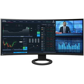 EIZO 95.3cm 37.5型カラー液晶モニター FlexScan EV3895 ブラック EV3895-BK (代引不可)