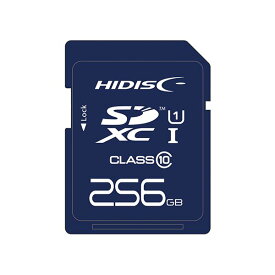 HIDISC 超高速SDXCカード 256GB CLASS10 UHS-I 対応 HDSDX256GCL10UIJP3 (代引不可)