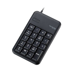 �i�܂Ƃ߁j�G���R�� �R���p�N�gUSB�e���L�[�p�b�h�u���b�N TK-TCM013BK 1�y×3�Z�b�g�z (����s��)