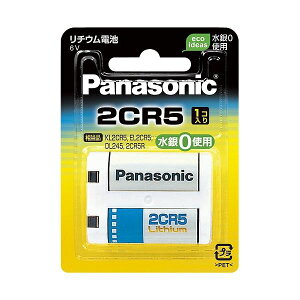 �i�܂Ƃ߁jPanasonic ���`�E���d�r 2CR-5W�y×5�Z�b�g�z