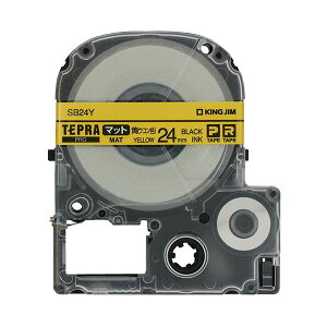 �i�܂Ƃ߁j�L���O�W�� �e�v�� PRO�e�[�v�J�[�g���b�W �}�b�g���x�� 24mm ��(�E�R���F)/������ SB24Y 1�y×3�Z�b�g�z