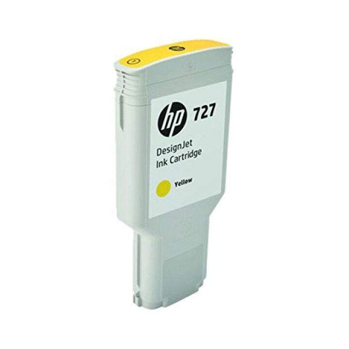 楽天市場】HP HP727 インクカートリッジイエロー 300ml F9J78A 1個 (代 