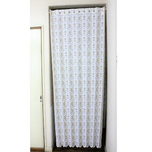 Ԏd؂ J[e 95×190cm ԕ x[W { J[e[sv |[Ή g[Abv p^p^ rO (s)