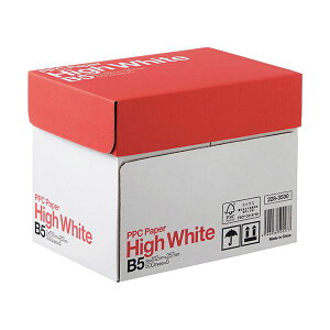 (�܂Ƃ�) PPC PAPER High WhiteB5 1��(2500��:500��×5��) �y×5�Z�b�g�z