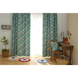 �f�U�C�����C�t �Ռ��J�[�e�� ��100×��135cm �I�n�i�o�^�P �~�b�N�X 1���� V1321 �k���r���O �_�C�j���O �Q���l�y����s�z