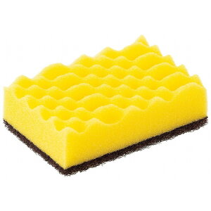 キクロン タワシ A型 イエロー 清掃・衛生用品キッチン洗浄・清潔 スポンジたわし(代引不可)【送料無料】